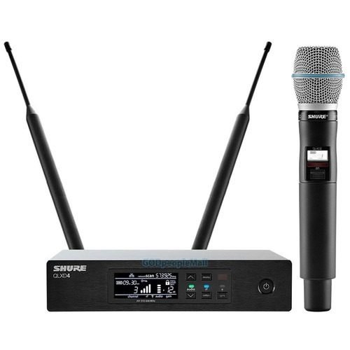 Jual Shure QLXD24 BETA 87A Handheld Wireless System FREE